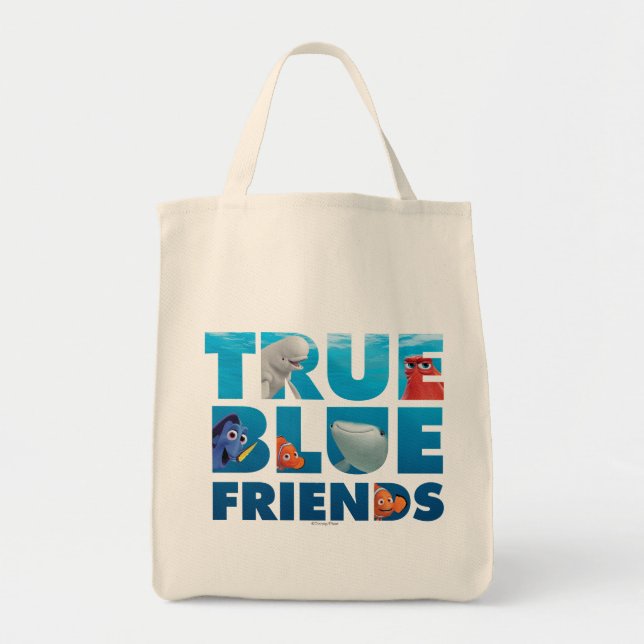 Finding Dory | True Blue Friends Tote Bag (Front)