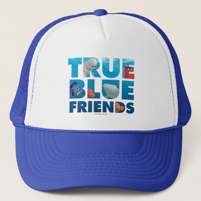 Finding Dory | True Blue Friends Trucker Hat (Front)
