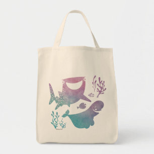 Finding Dory Watercolor Graphic Tote Bag