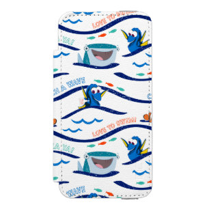 Finding Dory Wave Pattern Incipio Watson™ iPhone 5 Wallet Case