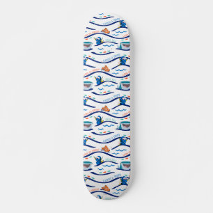 Finding Dory Wave Pattern Skateboard