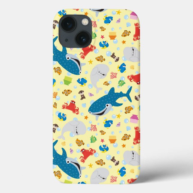 Finding Dory Yellow Pattern Case-Mate iPhone Case (Back)