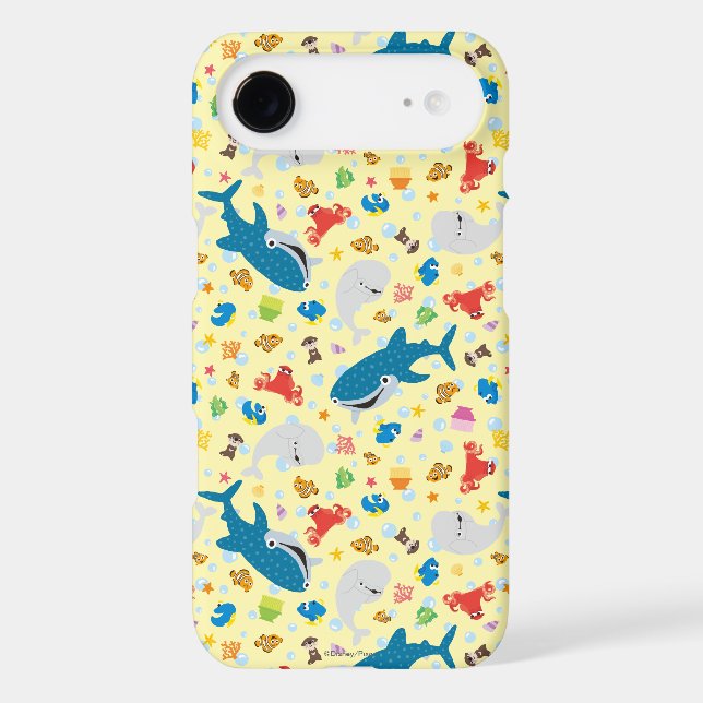 Finding Dory Yellow Pattern iPod Touch (5th Generation) Cover (Back)