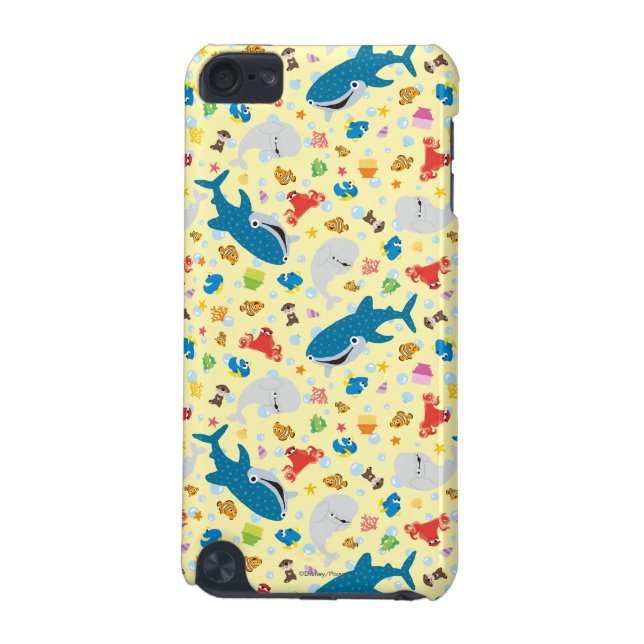 Finding Dory Yellow Pattern iPod Touch (5th Generation) Cover (Back)