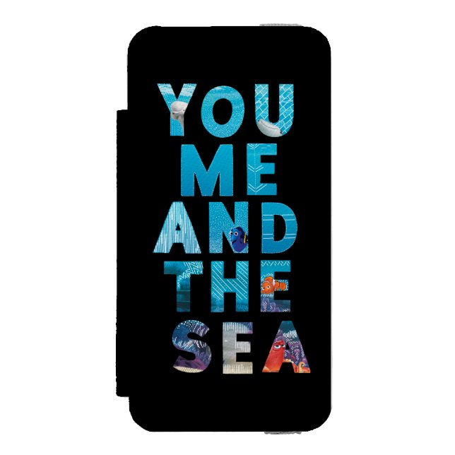 Finding Dory | You Me & the Sea Incipio iPhone Wallet Case (Folio Front)