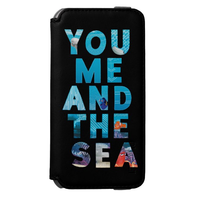 Finding Dory | You Me & the Sea Incipio iPhone Wallet Case (Folio Front)