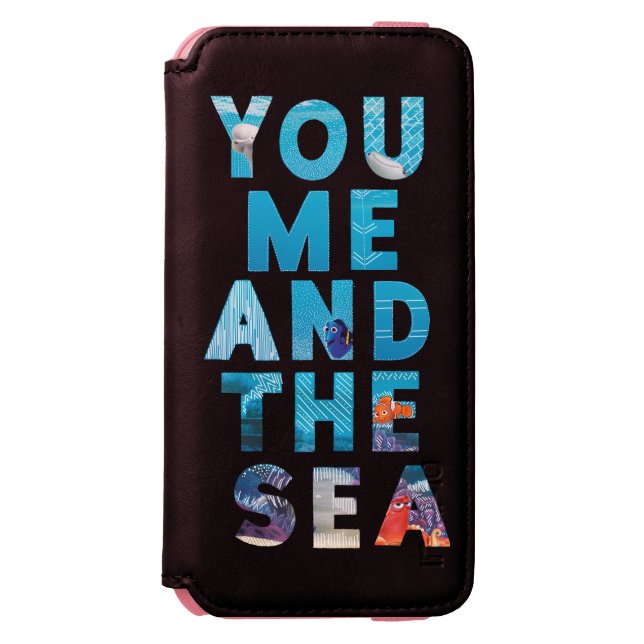 Finding Dory | You Me & the Sea Incipio iPhone Wallet Case (Folio Front)