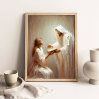 Finding Faith, Christian Art, Jesus Christ and Gir