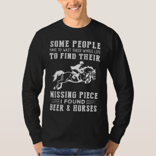 Finding My Missing Piece: Beer, Horses, and Equest T-Shirt
