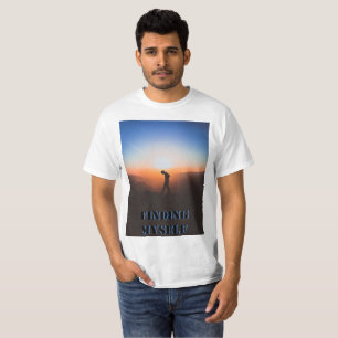 Finding Myself Sunset & Butterfly Graphic T-Shirt