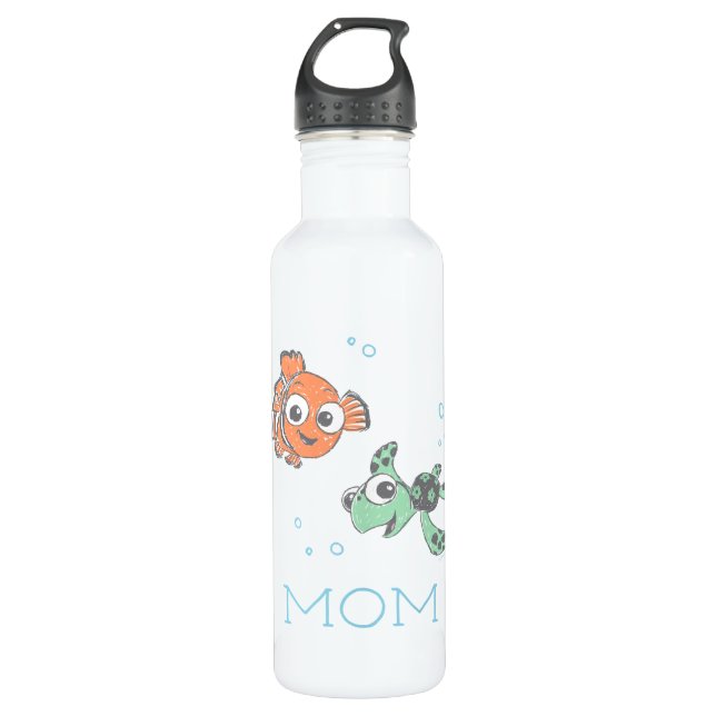 Finding Nemo and Squirt 710 Ml Water Bottle (Front)