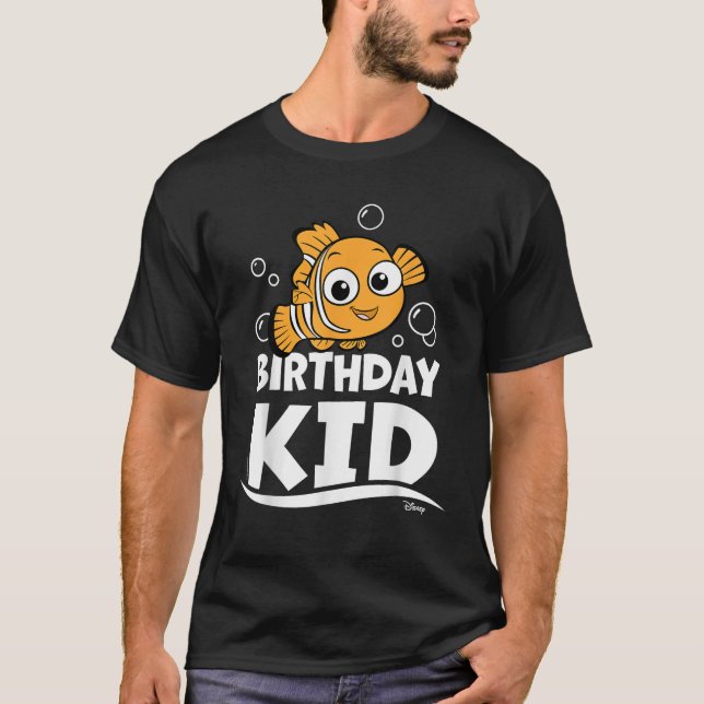 Finding Nemo Birthday Kid T-Shirt (Front)
