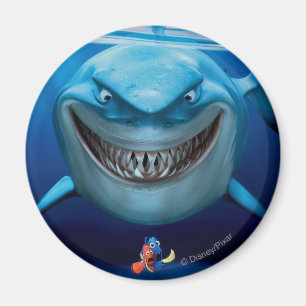 Finding Nemo   Bruce Grinning Magnet