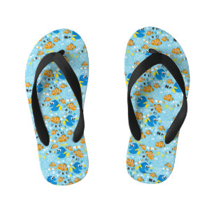 Finding Nemo   Dory and Nemo Pattern Kid's Flip Flops