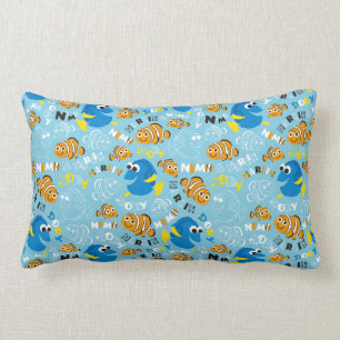 Finding Nemo   Dory and Nemo Pattern Lumbar Pillow