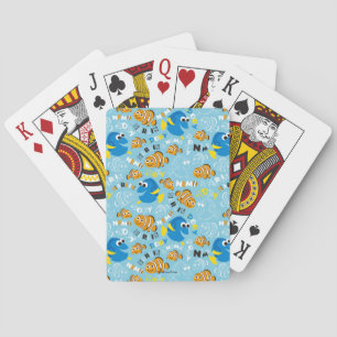 Finding Nemo   Dory and Nemo Pattern Playing Cards