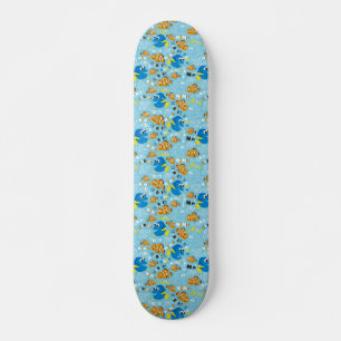 Finding Nemo   Dory and Nemo Pattern Skateboard