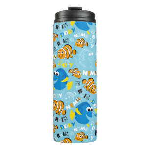 Finding Nemo   Dory and Nemo Pattern Thermal Tumbler