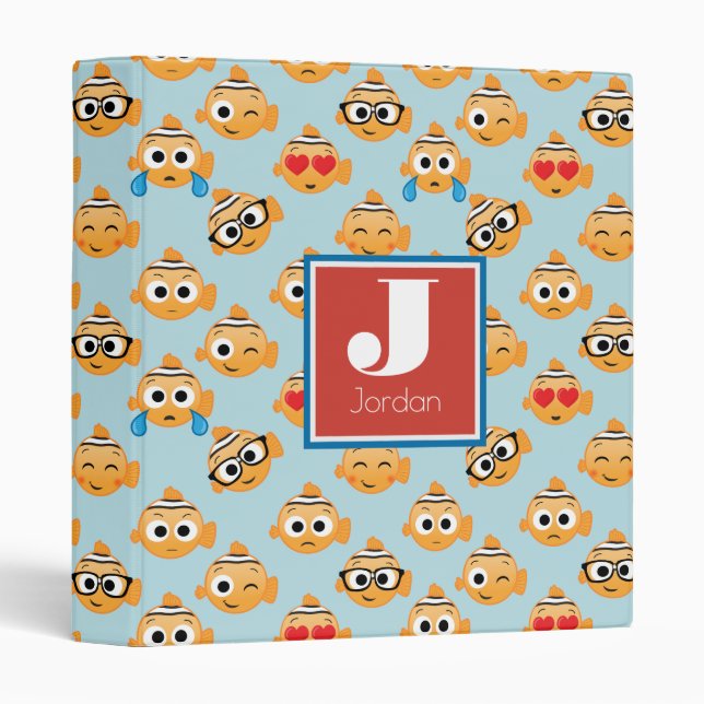 Finding Nemo | Emoji Pattern Binder (Front/Spine)