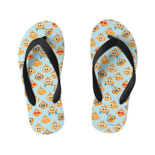 Finding Nemo   Emoji Pattern Kid's Flip Flops