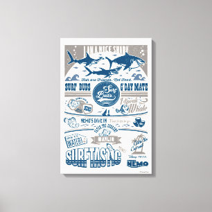 Finding Nemo   I Am A Nice Shark Canvas Print