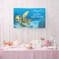 Finding Nemo | Squirt Baby Shower Welcome Sign