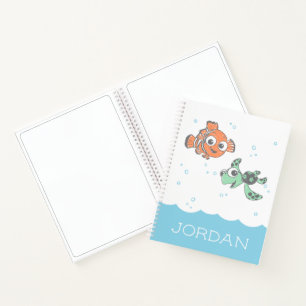 Finding Nemo & Squirt Birthday Notebook