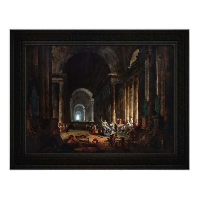 Finding Of The Laocoon by Hubert Robert Photo Print (Front)