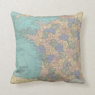 Finding Paris Together Throw Pillow