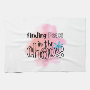 Finding Peace Kitchen Towel