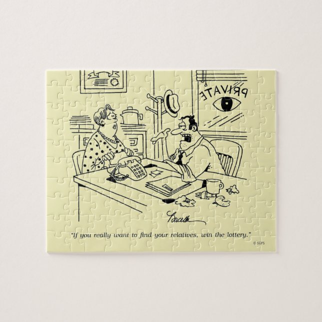 Finding Relatives Jigsaw Puzzle (Horizontal)