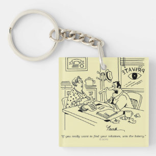 Finding Relatives Keychain