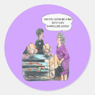 Finding the Right Bra Sticker