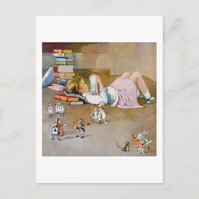 FINDING WONDERLAND POSTCARD (Front)