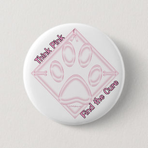 FindtheCure~ThinkPink 2 Inch Round Button