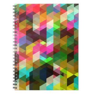 Fine Abstract Cool Cute Girly Retro Fashion Notebook