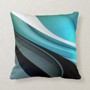 Fine Abstract Cool Cute Girly Retro Fashion Throw Pillow