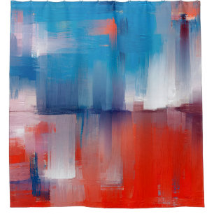 Fine art abstraction, oil painting made with rough