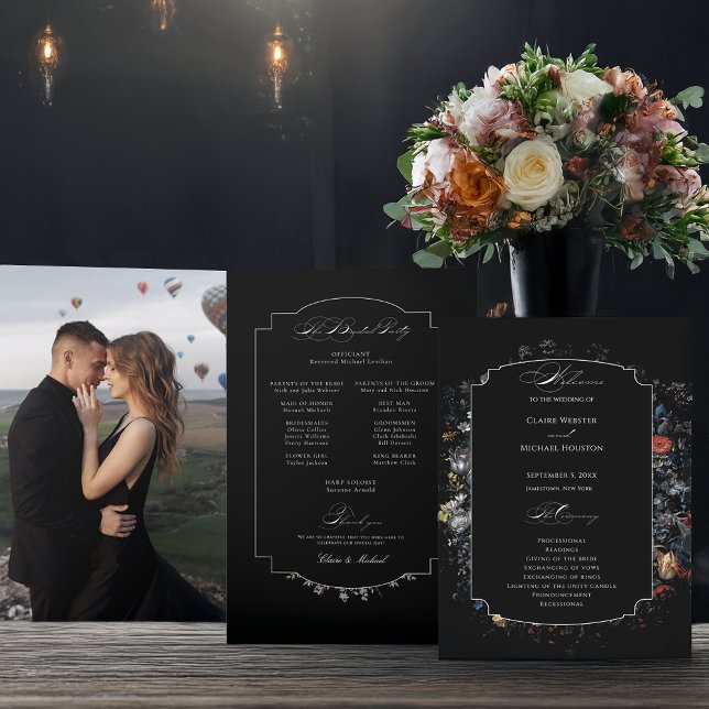 Fine Art Black Floral Calligraphy Program (Creator Uploaded)