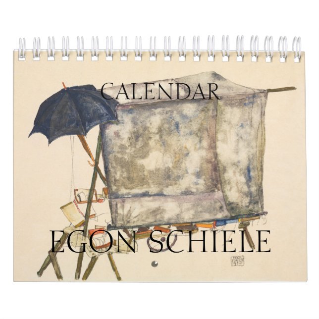  FINE ART CALENDAR : EGON SCHIELE : DRAWINGS (Cover)