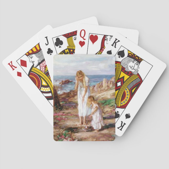 Fine Art Canvas Deck of Playing Cards (Back)
