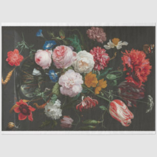 Fine Art Floral Decoupage Paper
