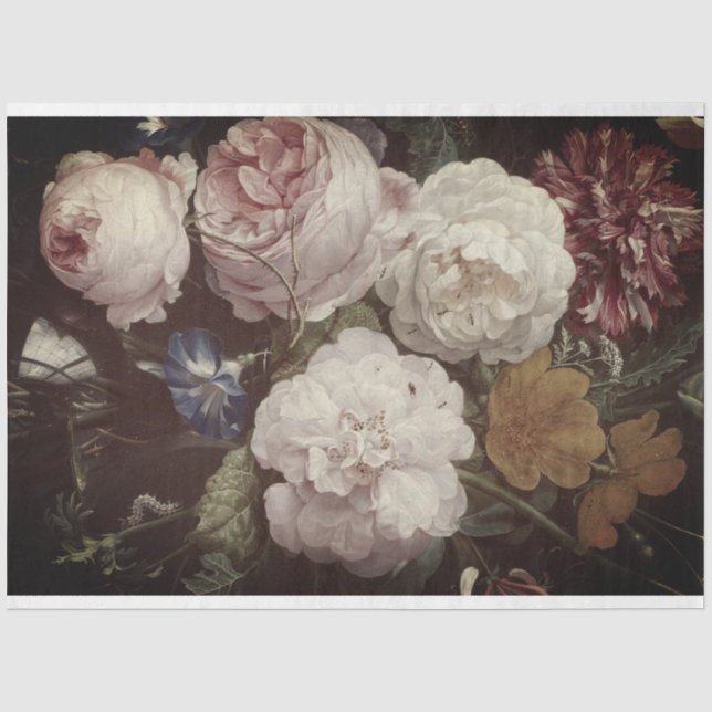 Fine Art Floral Decoupage Paper (Front)