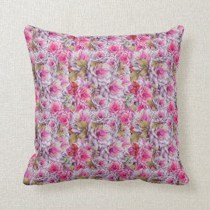 Fine Art Floral Pattern American Mojo Pillow