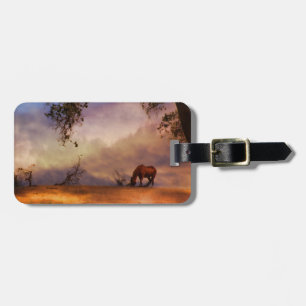 Fine Art Horse Luggage Tag