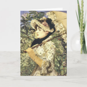 Fine Art, "Jeanne, Spring" Greeting Card