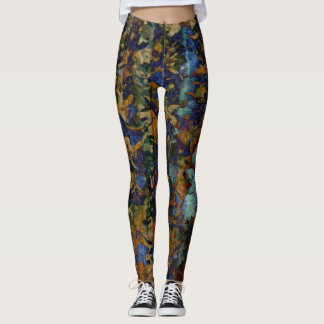 Fine Art of Leaves Leggings