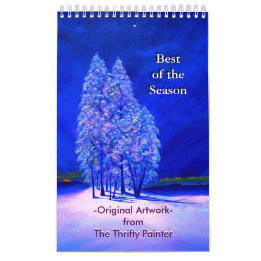 Fine Art Original Paintings Best Season Calendar