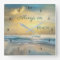 Fine Art Painted Beach Wall Clock