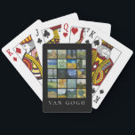 Fine Art Painting Collage Vincent Van Gogh Playing Cards<br><div class="desc">Notebook featuring collage of vintage fine art paintings by Vincent Van Gogh</div>